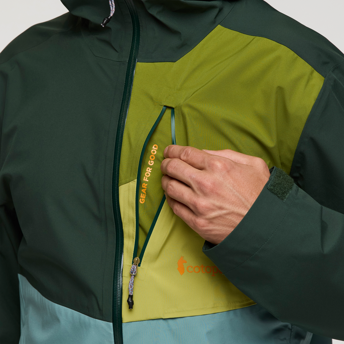 Impermeo 3L Hooded Shell Jacket - Men's - Image 17