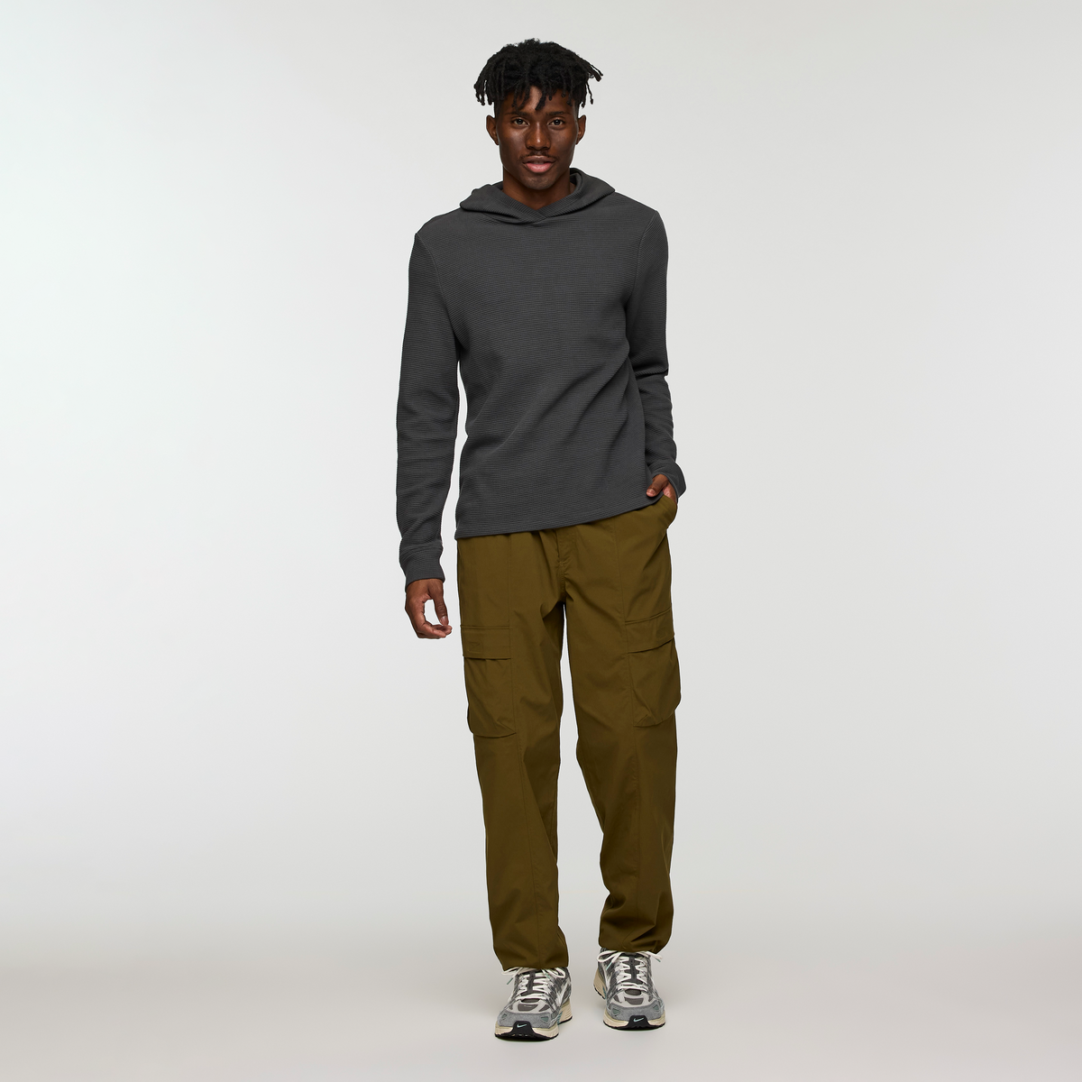 Atajo Long-Sleeve Waffle Hoodie - Men's - Image 2