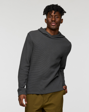 Atajo Long-Sleeve Waffle Hoodie - Men's