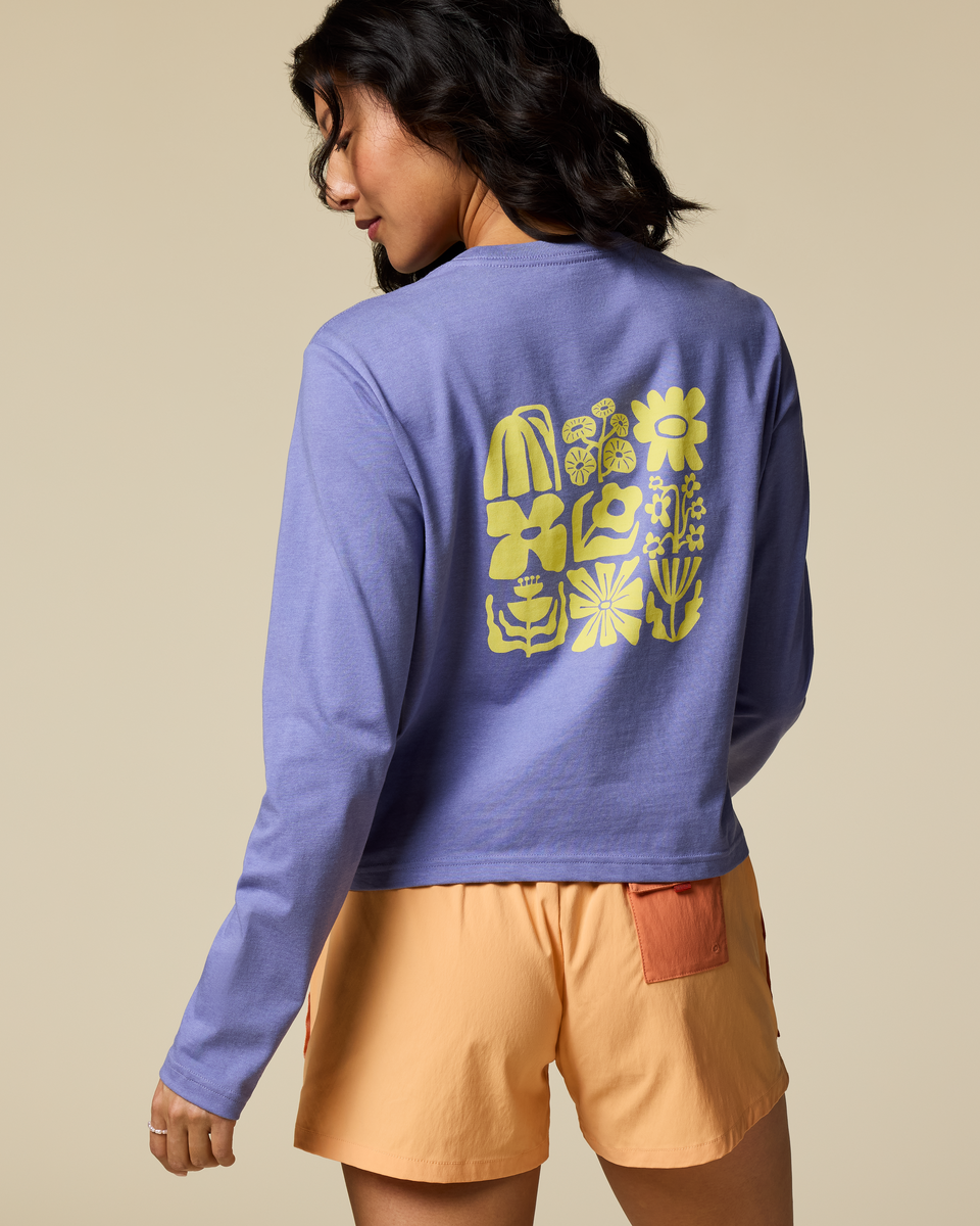 Flower Patch Long-Sleeve T-Shirt - Women's - Image 2
